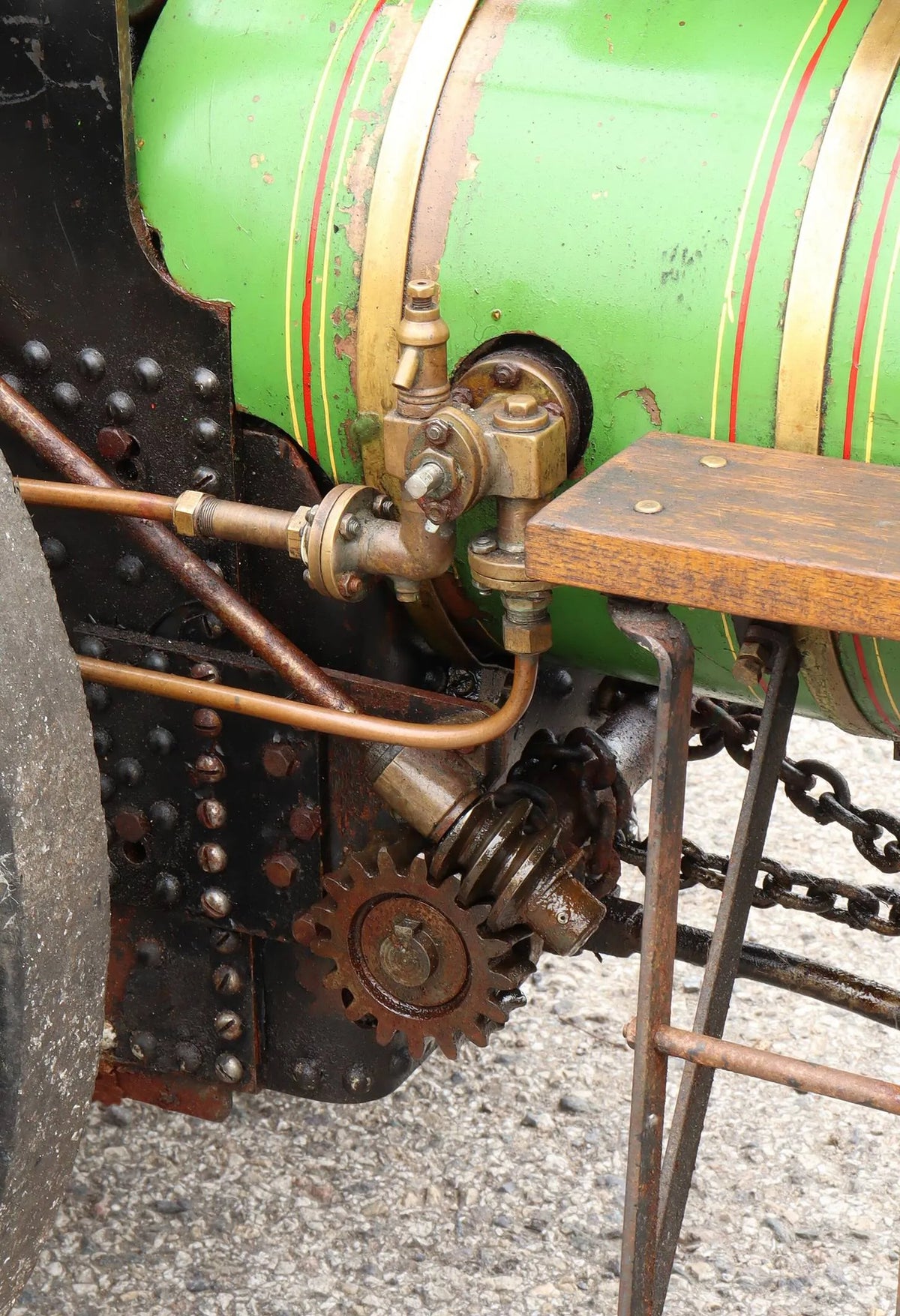 3 inch Marshall agricultural engine