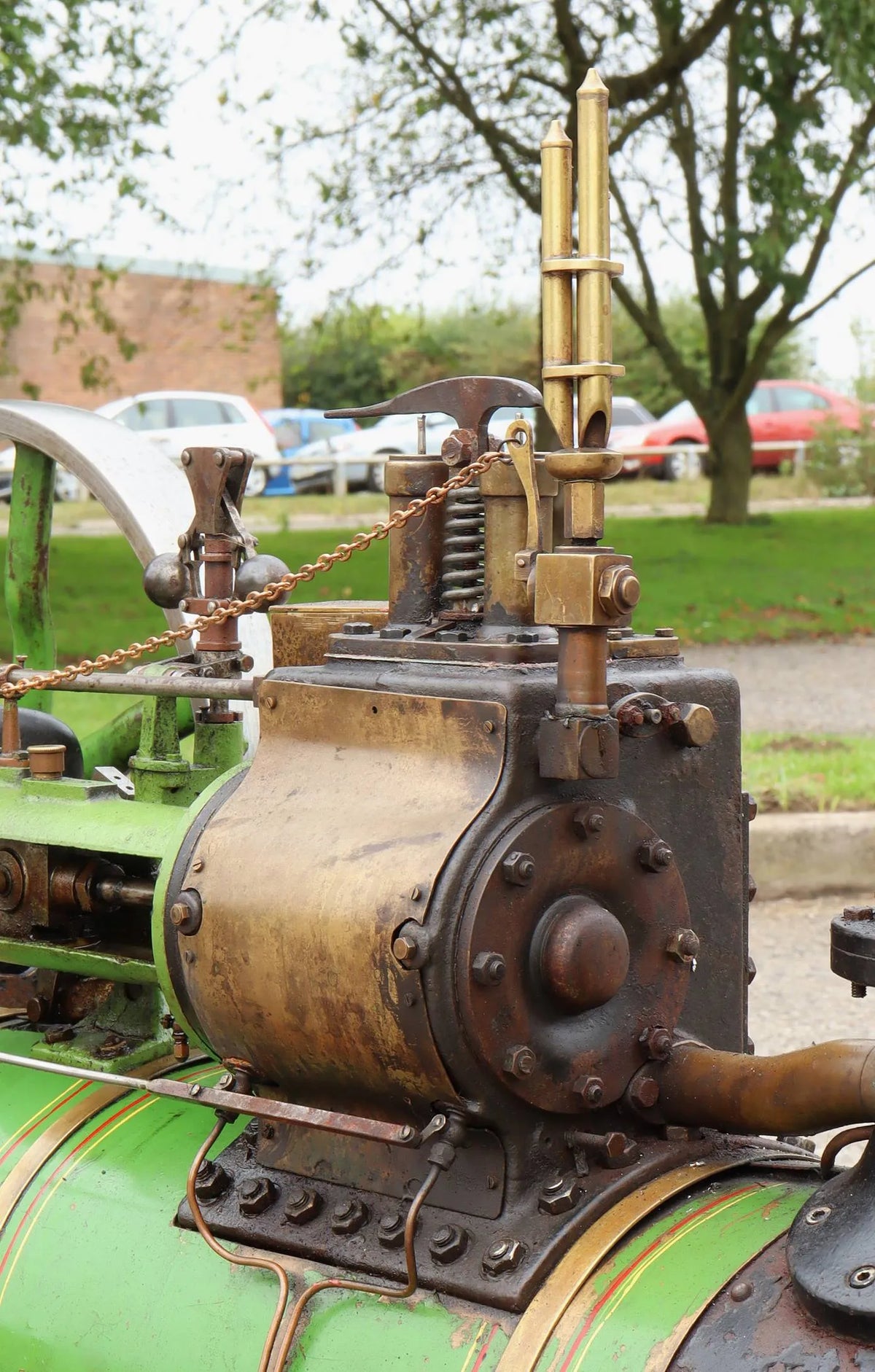 3 inch Marshall agricultural engine