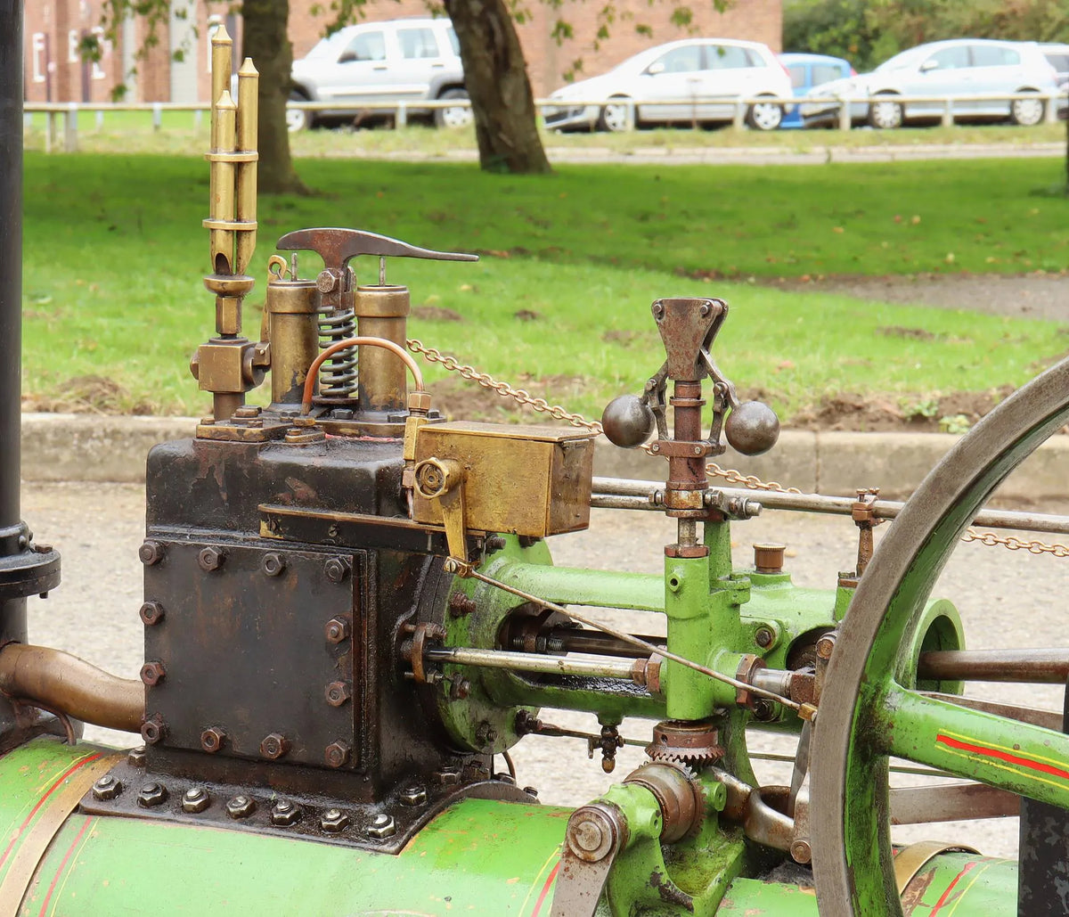 3 inch Marshall agricultural engine
