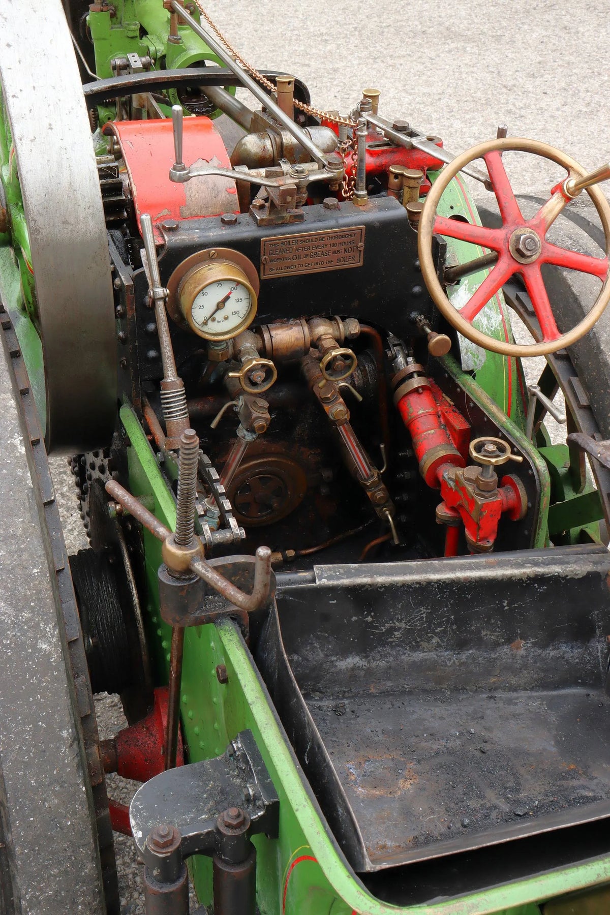 3 inch Marshall agricultural engine