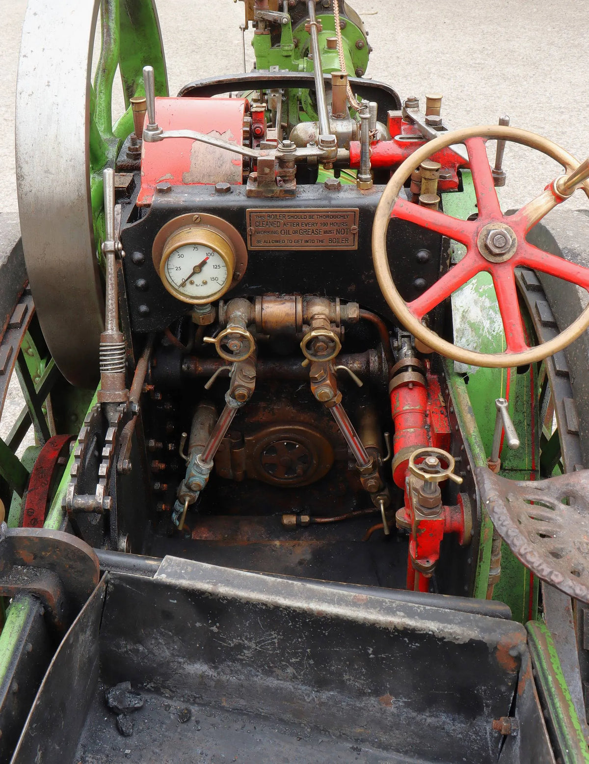 3 inch Marshall agricultural engine