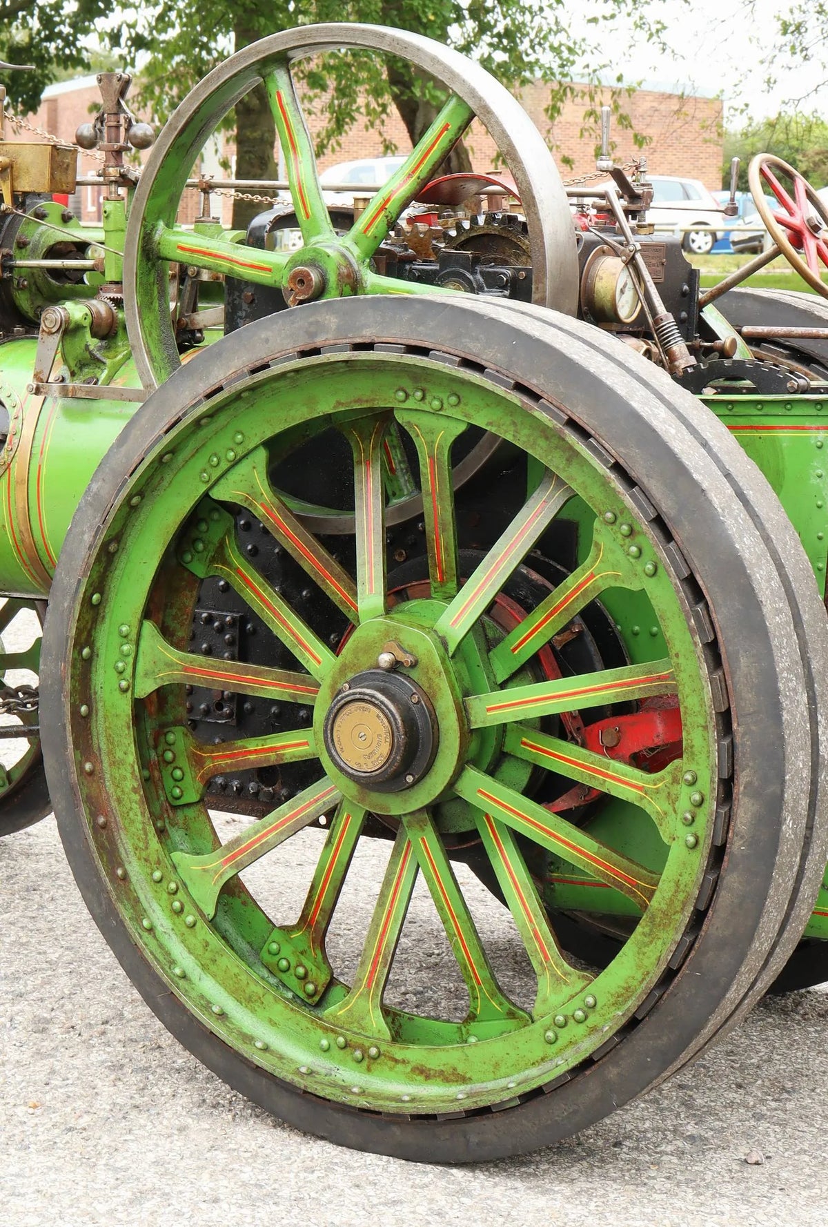 3 inch Marshall agricultural engine