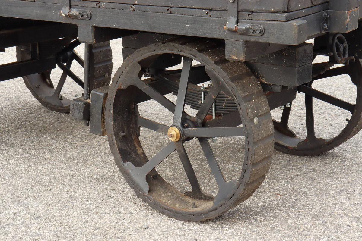 4 inch scale traction engine riding truck