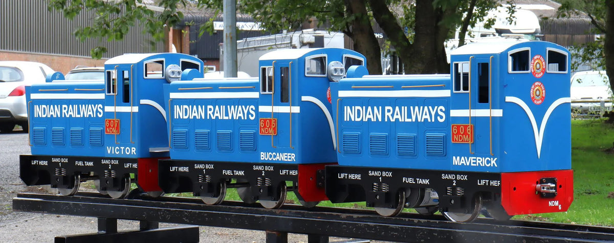 5 inch narrow gauge Darjeeling & Himalayan DMJ-6 shunter set
