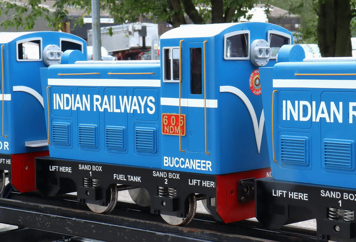 5 inch narrow gauge Darjeeling & Himalayan DMJ-6 shunter set