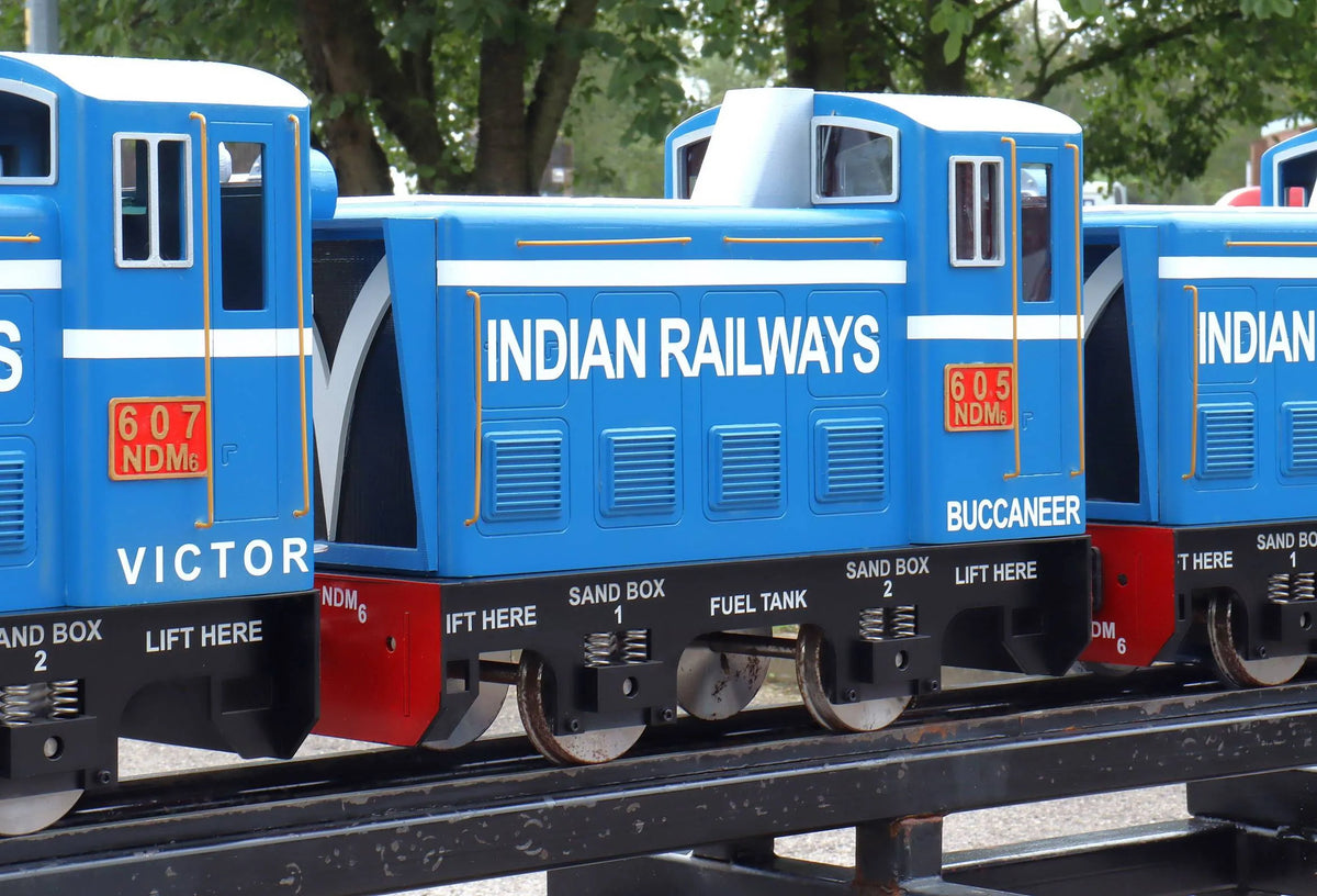 5 inch narrow gauge Darjeeling & Himalayan DMJ-6 shunter set