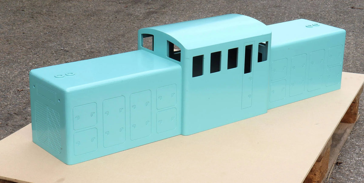 5 inch gauge AME battery electric bodies & chassis