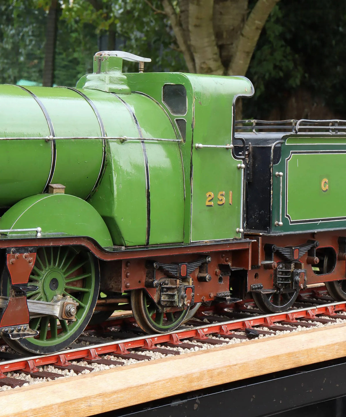 3 1/2 inch gauge GNR Atlantic