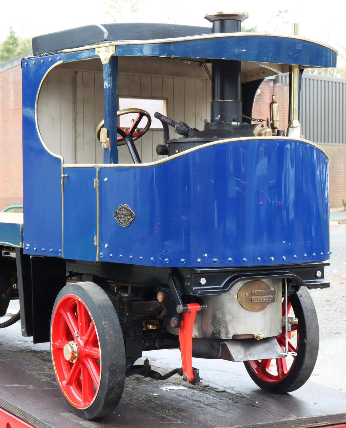 3 inch scale Atkinson steam wagon