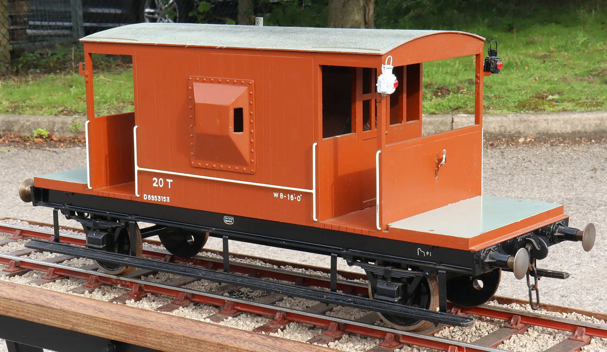 5 inch gauge 20T brake van