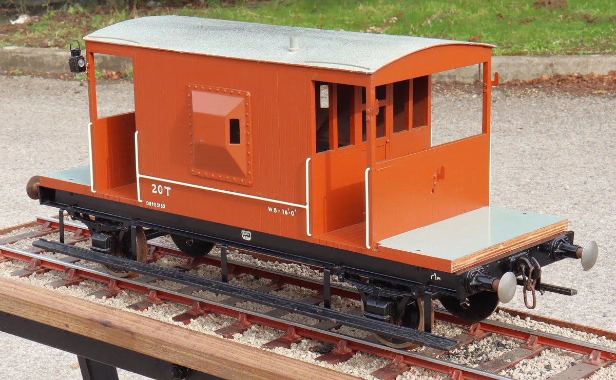 5 inch gauge 20T brake van