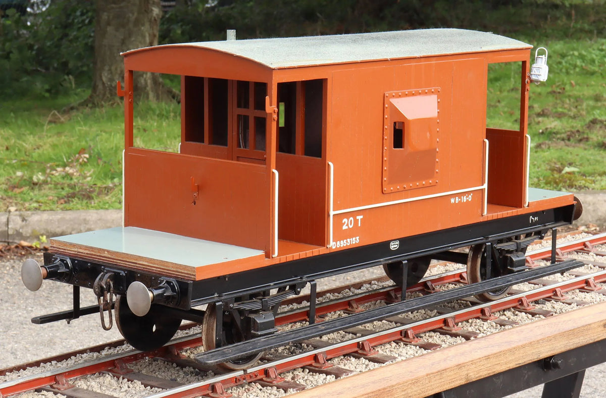 5 inch gauge 20T brake van