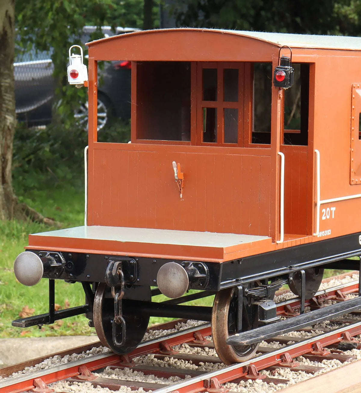 5 inch gauge 20T brake van