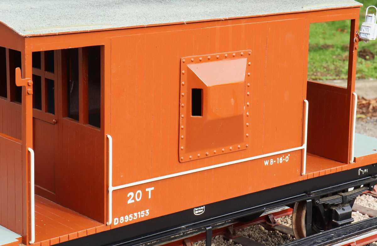 5 inch gauge 20T brake van