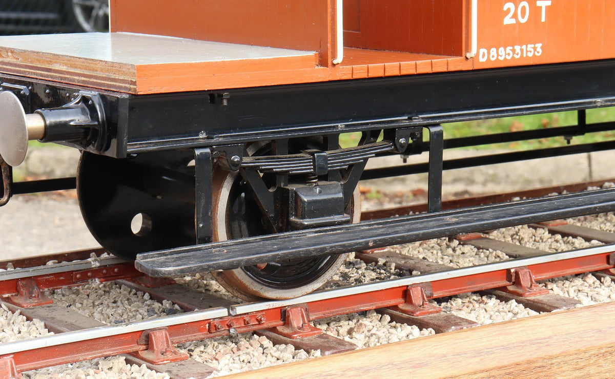 5 inch gauge 20T brake van