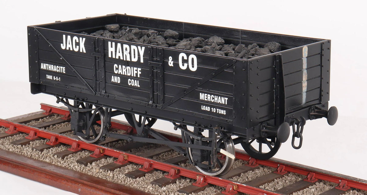 5 inch gauge "Jack Hardy Anthracite" private owner wagon