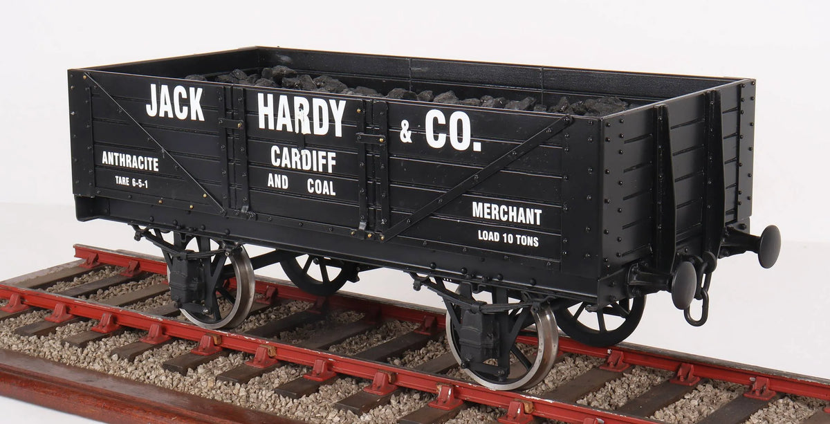 5 inch gauge "Jack Hardy Anthracite" private owner wagon