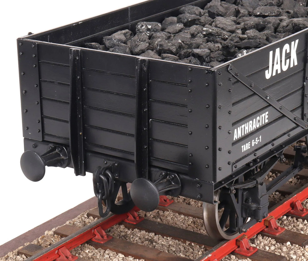 5 inch gauge "Jack Hardy Anthracite" private owner wagon