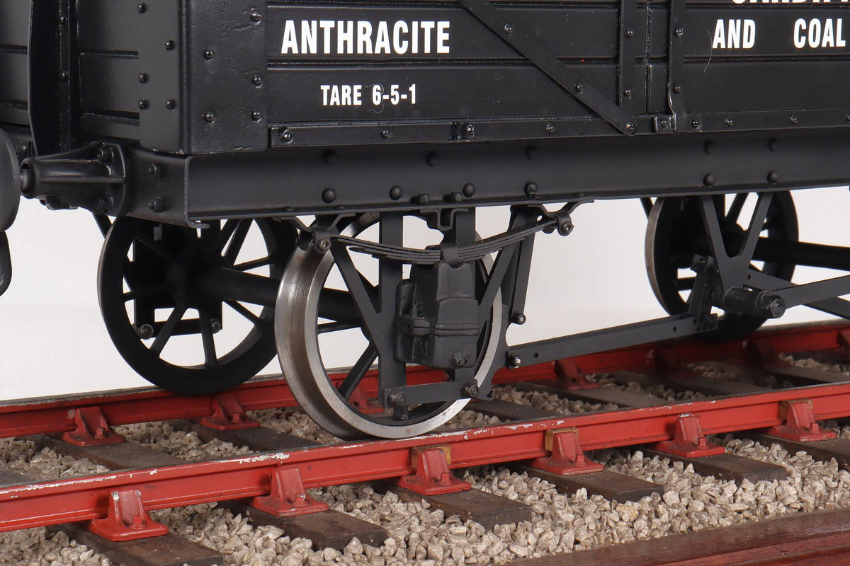 5 inch gauge "Jack Hardy Anthracite" private owner wagon