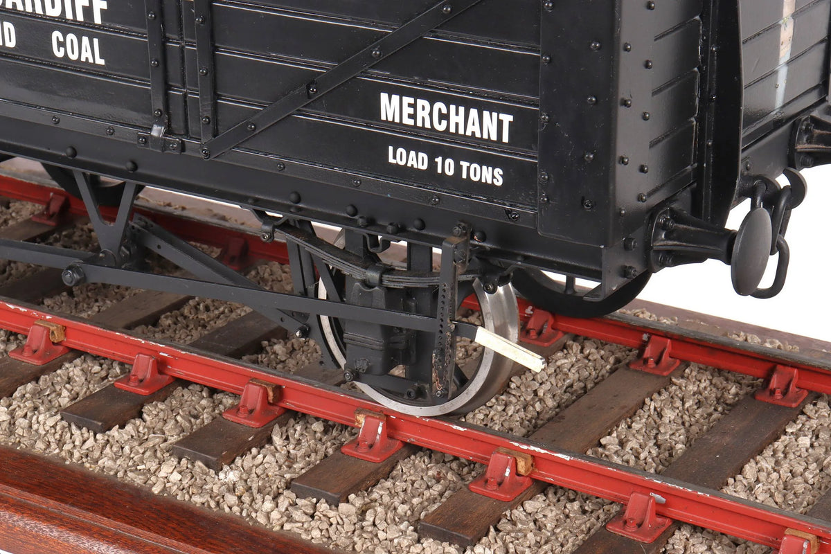 5 inch gauge "Jack Hardy Anthracite" private owner wagon