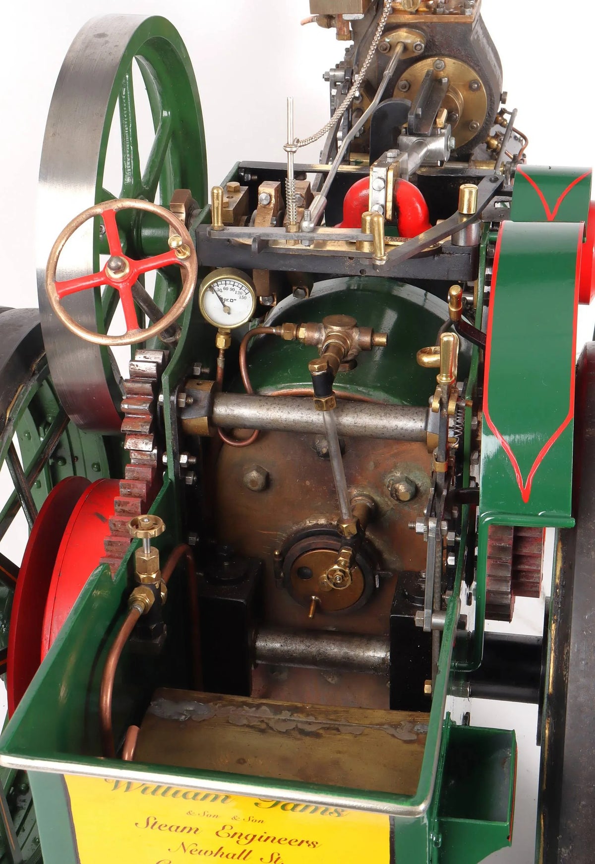 2 inch scale Durham & North Yorkshire traction engine