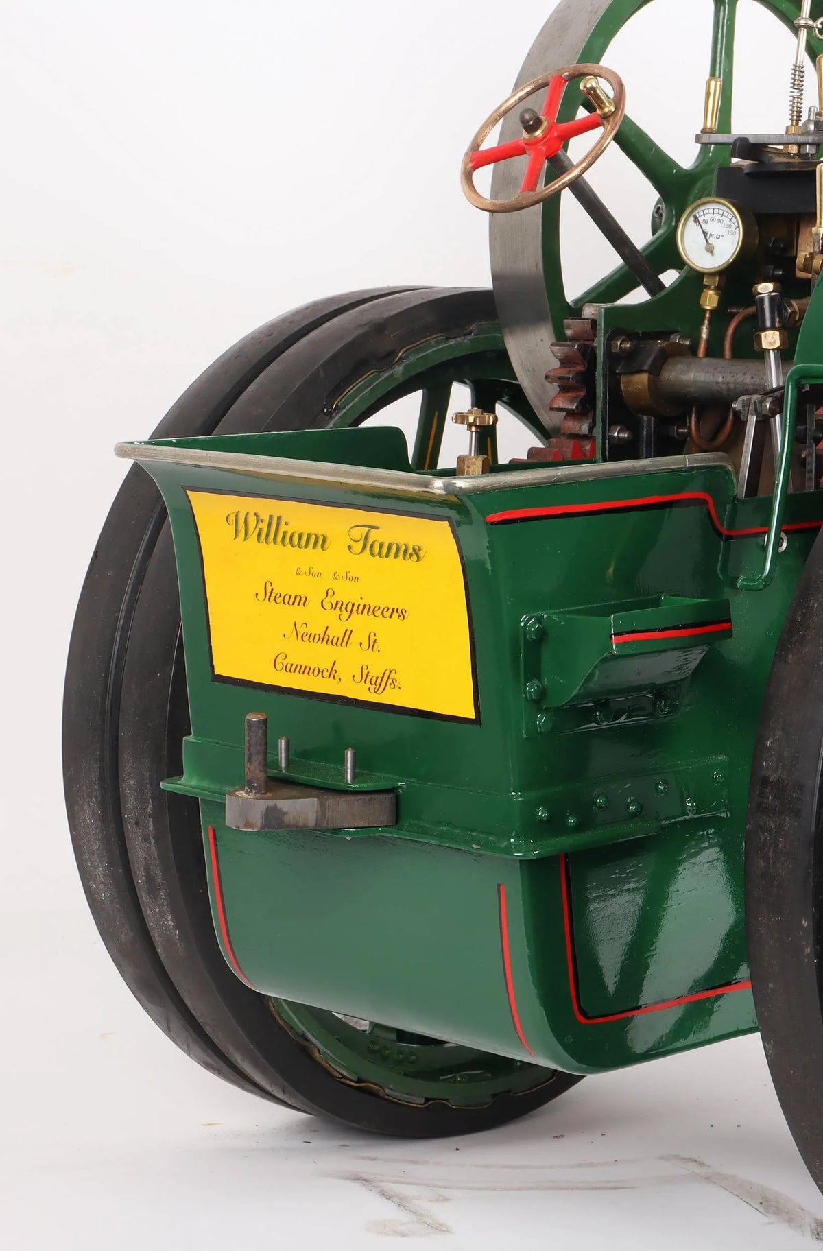 2 inch scale Durham & North Yorkshire traction engine