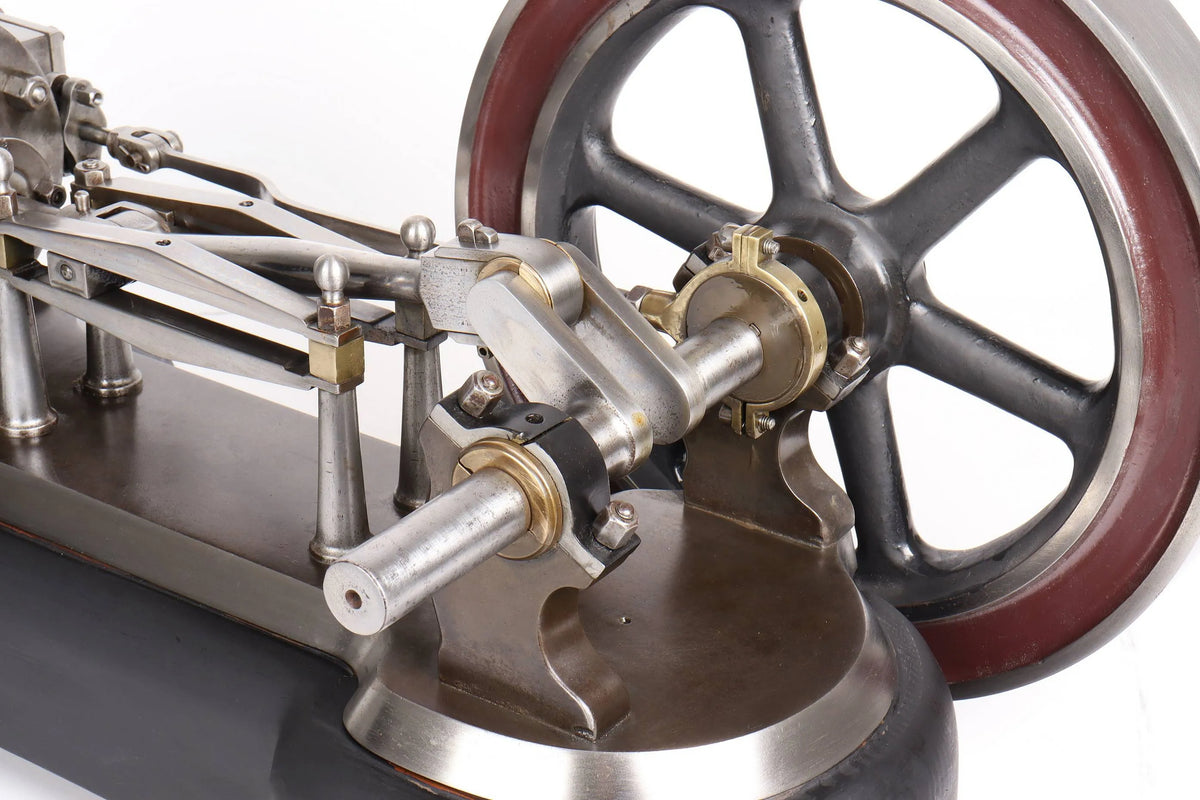 Vintage horizontal workshop engine