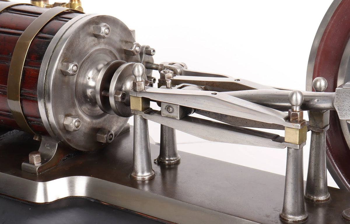Vintage horizontal workshop engine
