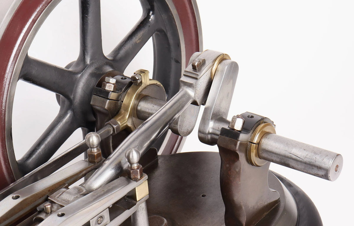 Vintage horizontal workshop engine