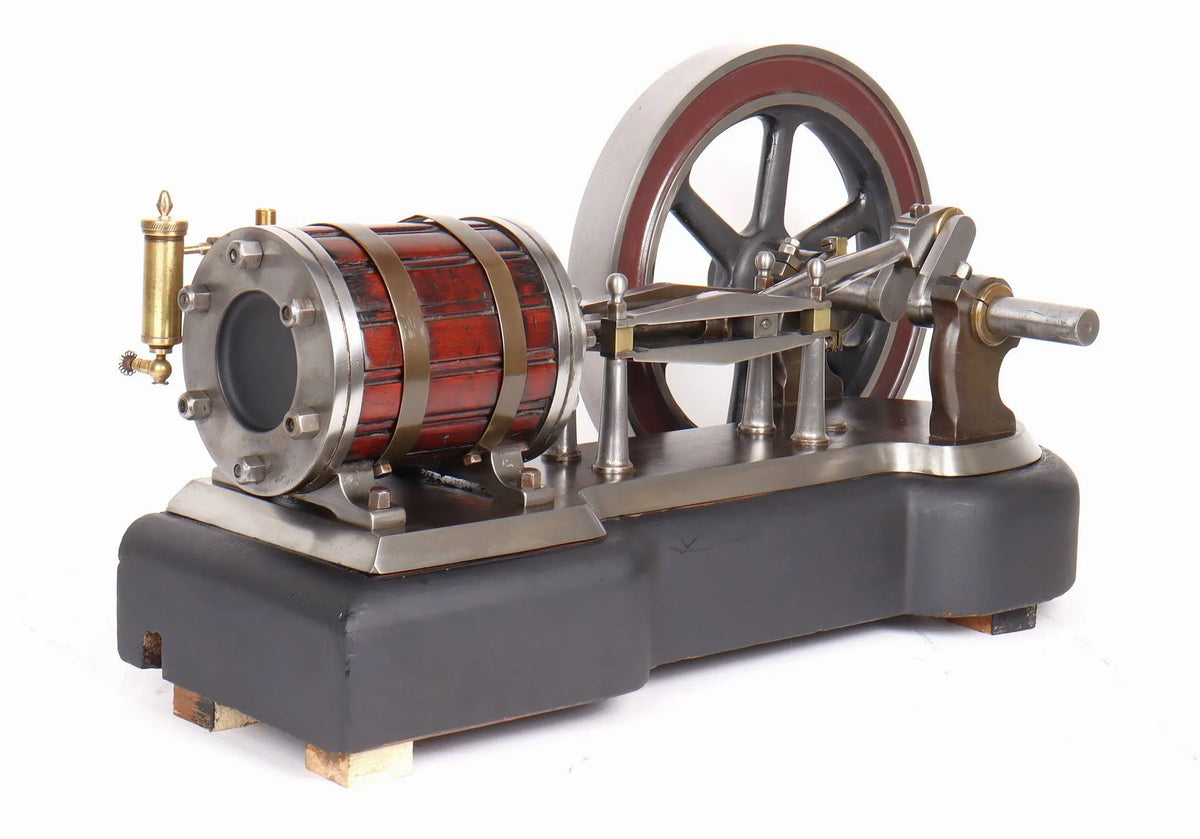 Vintage horizontal workshop engine
