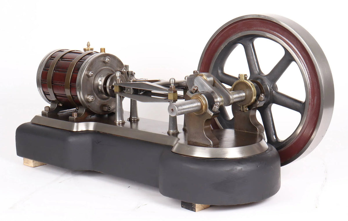 Vintage horizontal workshop engine