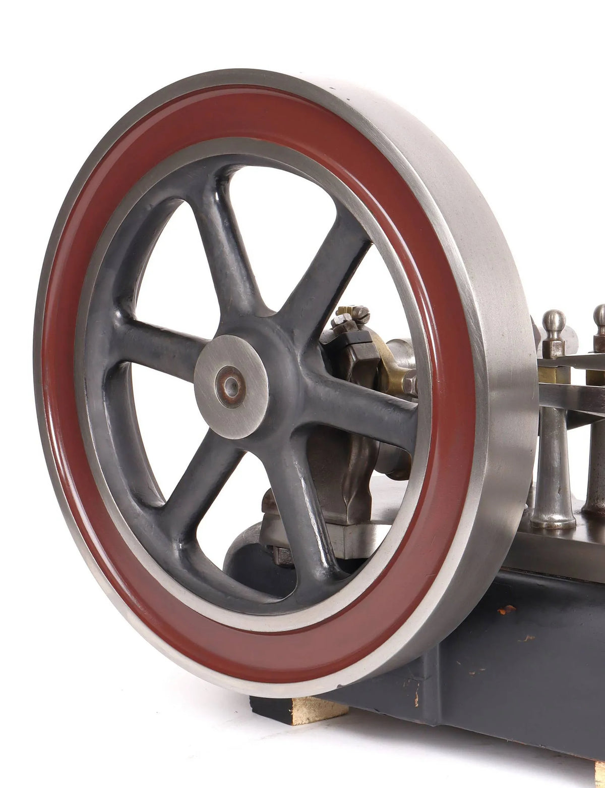 Vintage horizontal workshop engine