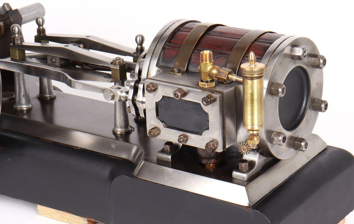 Vintage horizontal workshop engine
