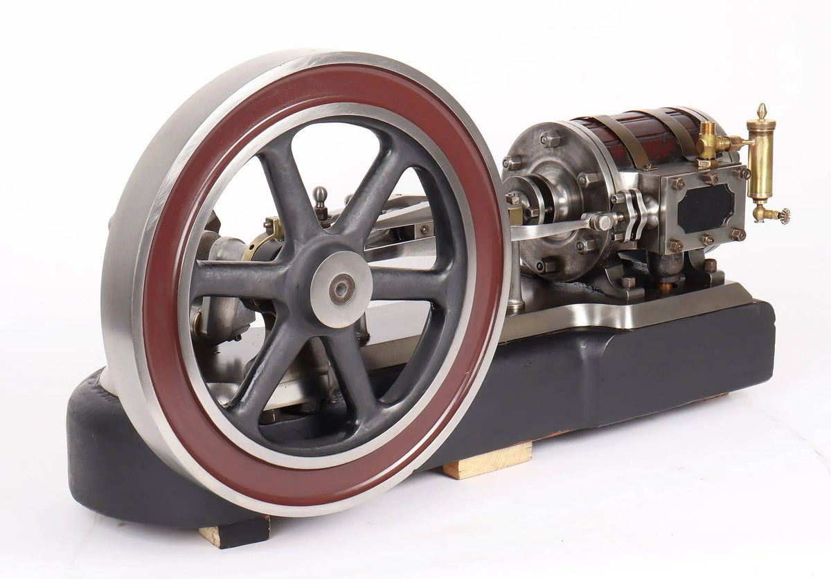 Vintage horizontal workshop engine