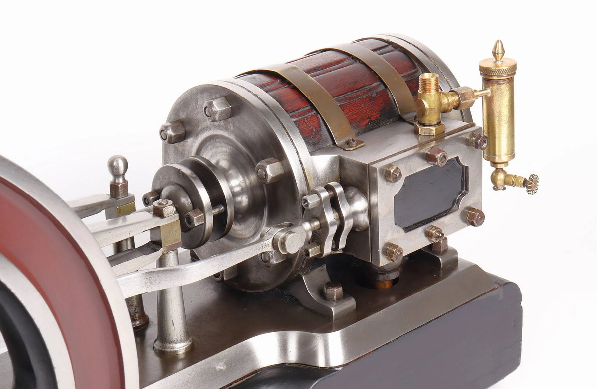 Vintage horizontal workshop engine