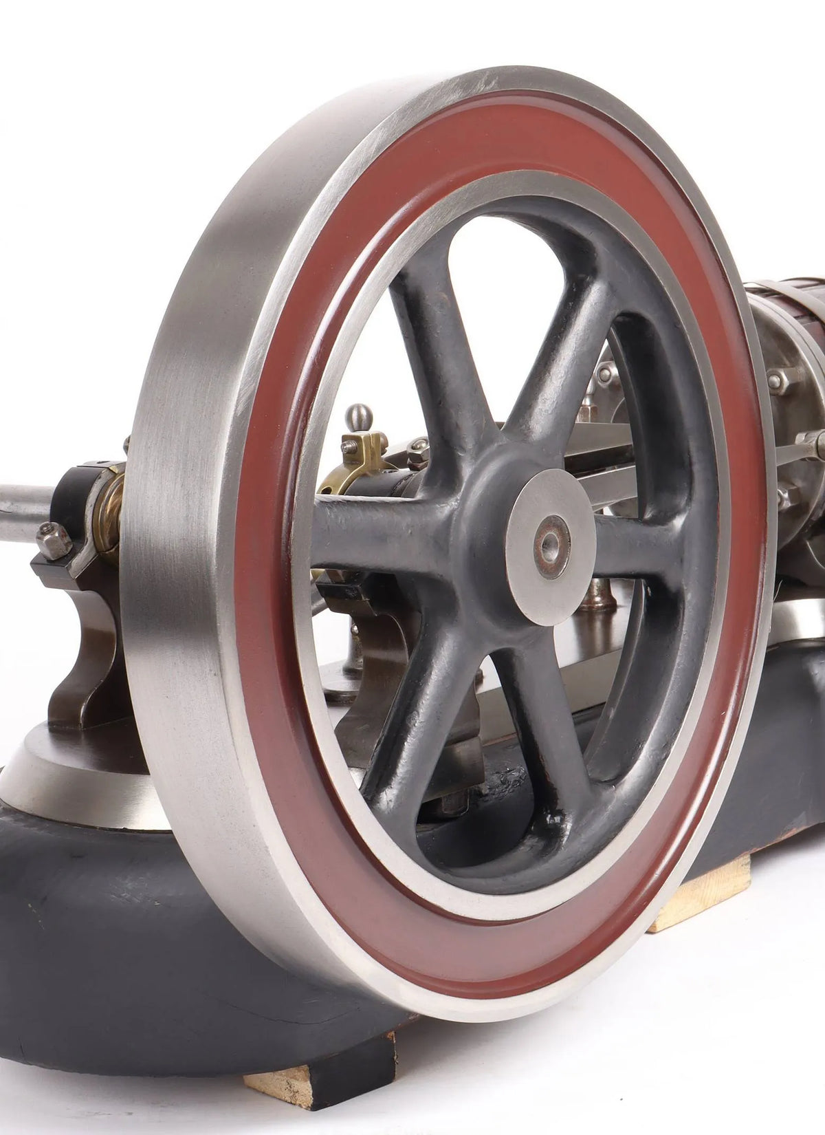 Vintage horizontal workshop engine