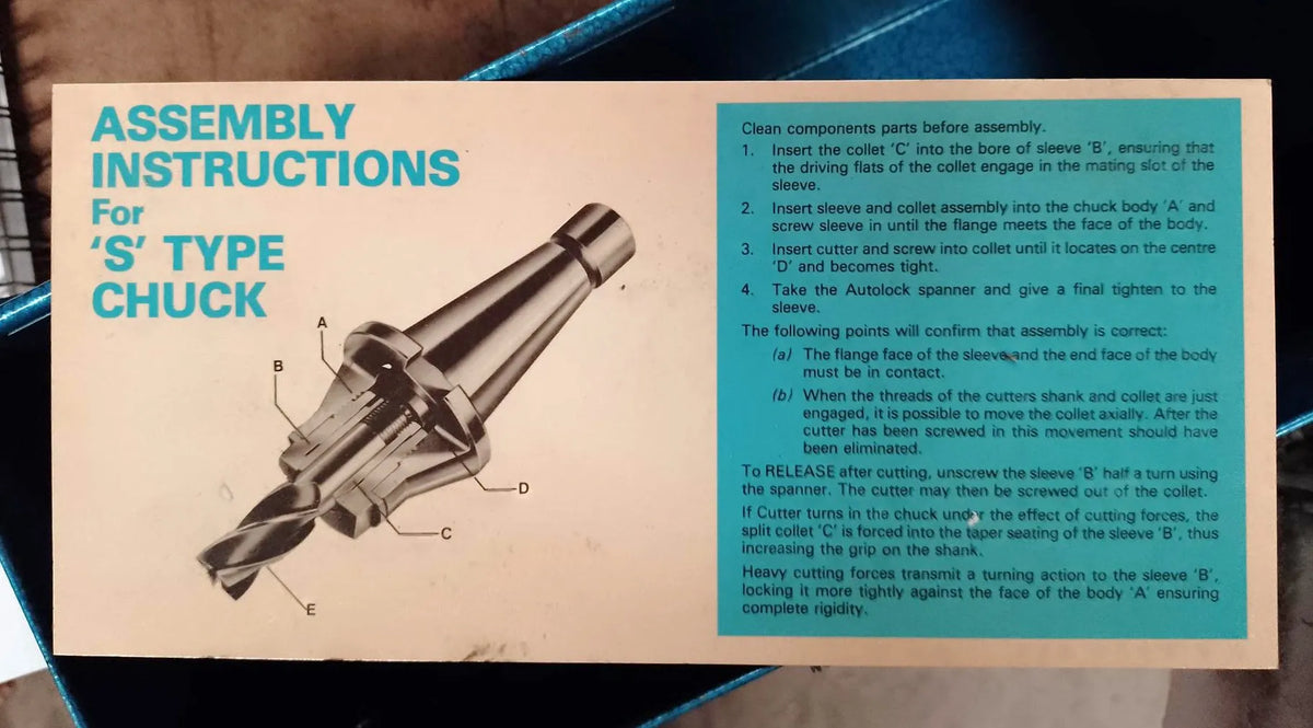 Clarkson autolock chuck