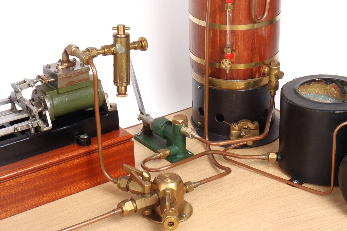 Stuart steam plant with Victoria mill engine