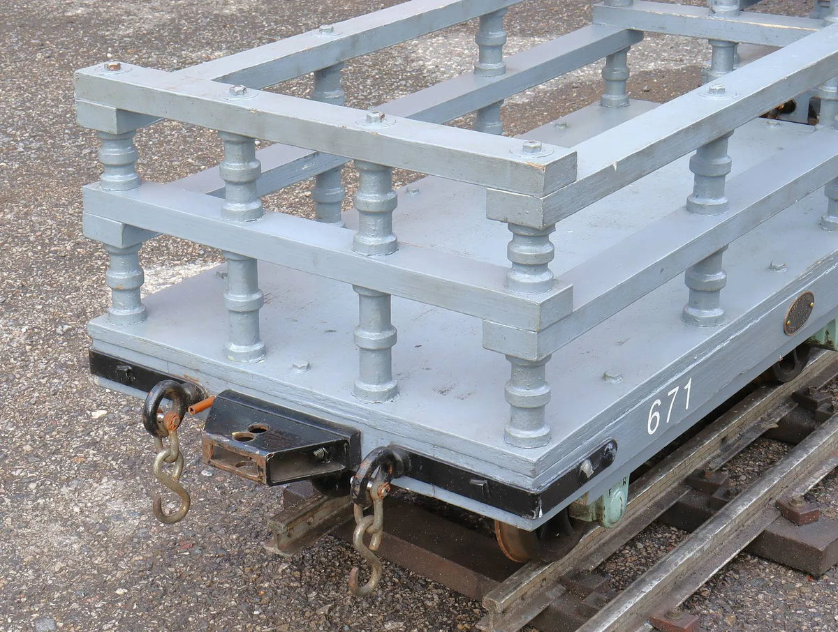 7 1/4 inch narrow gauge slate wagon