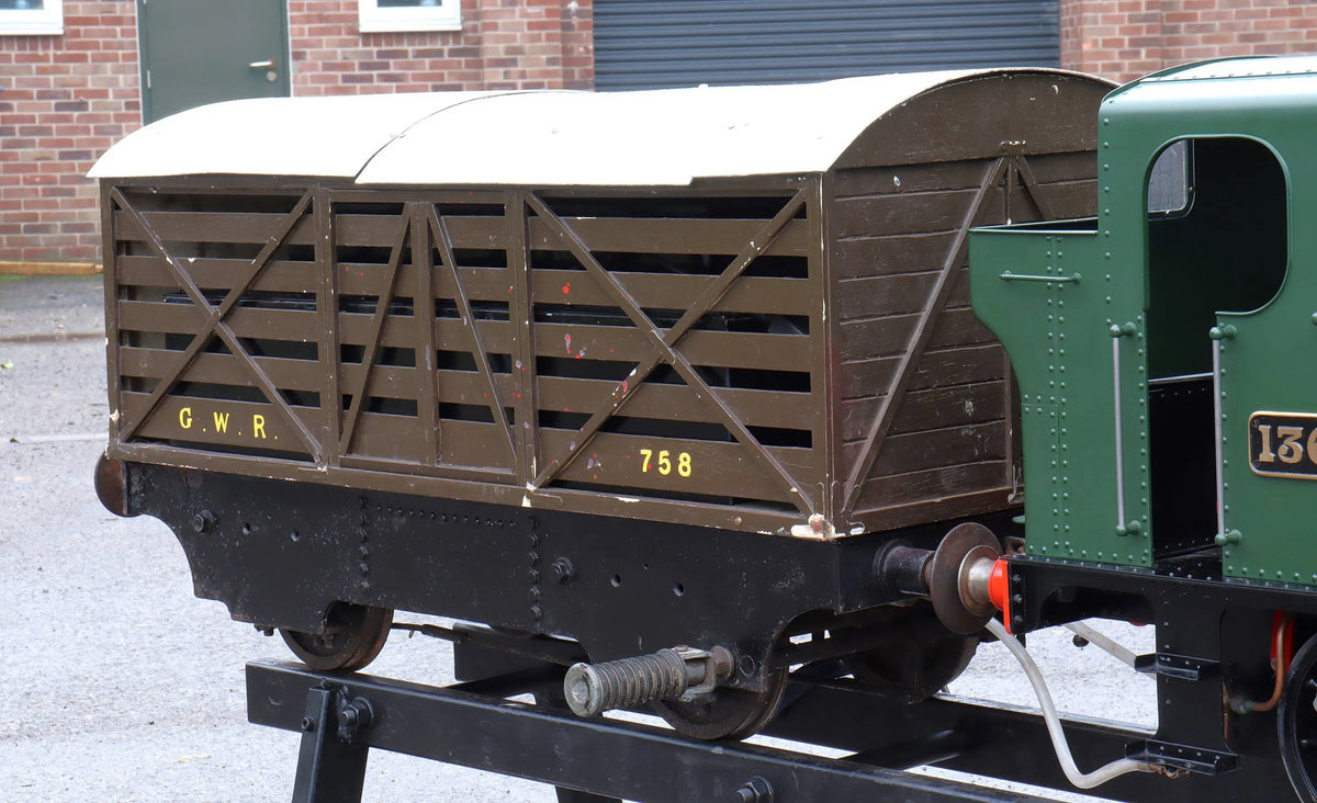 7 1/4 inch gauge GWR Class 1366 Pannier Tank 0-6-0