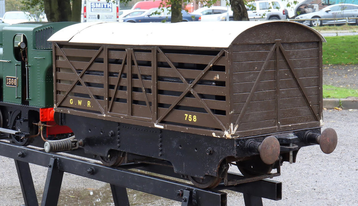 7 1/4 inch gauge GWR Class 1366 Pannier Tank 0-6-0