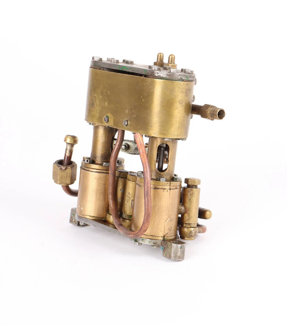 Small duplex steam pump