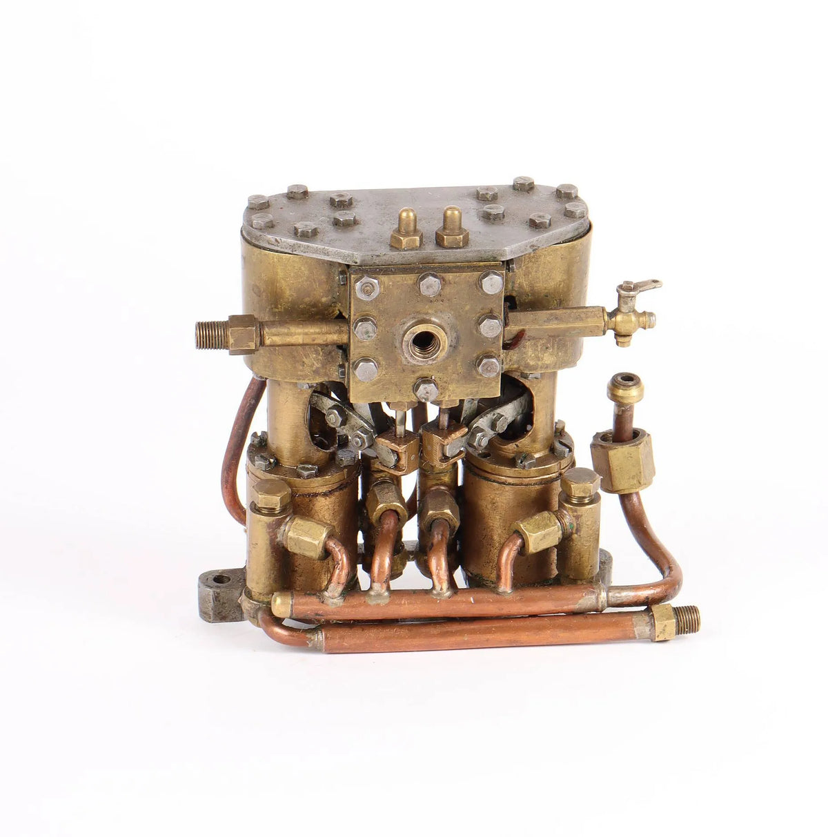 Small duplex steam pump