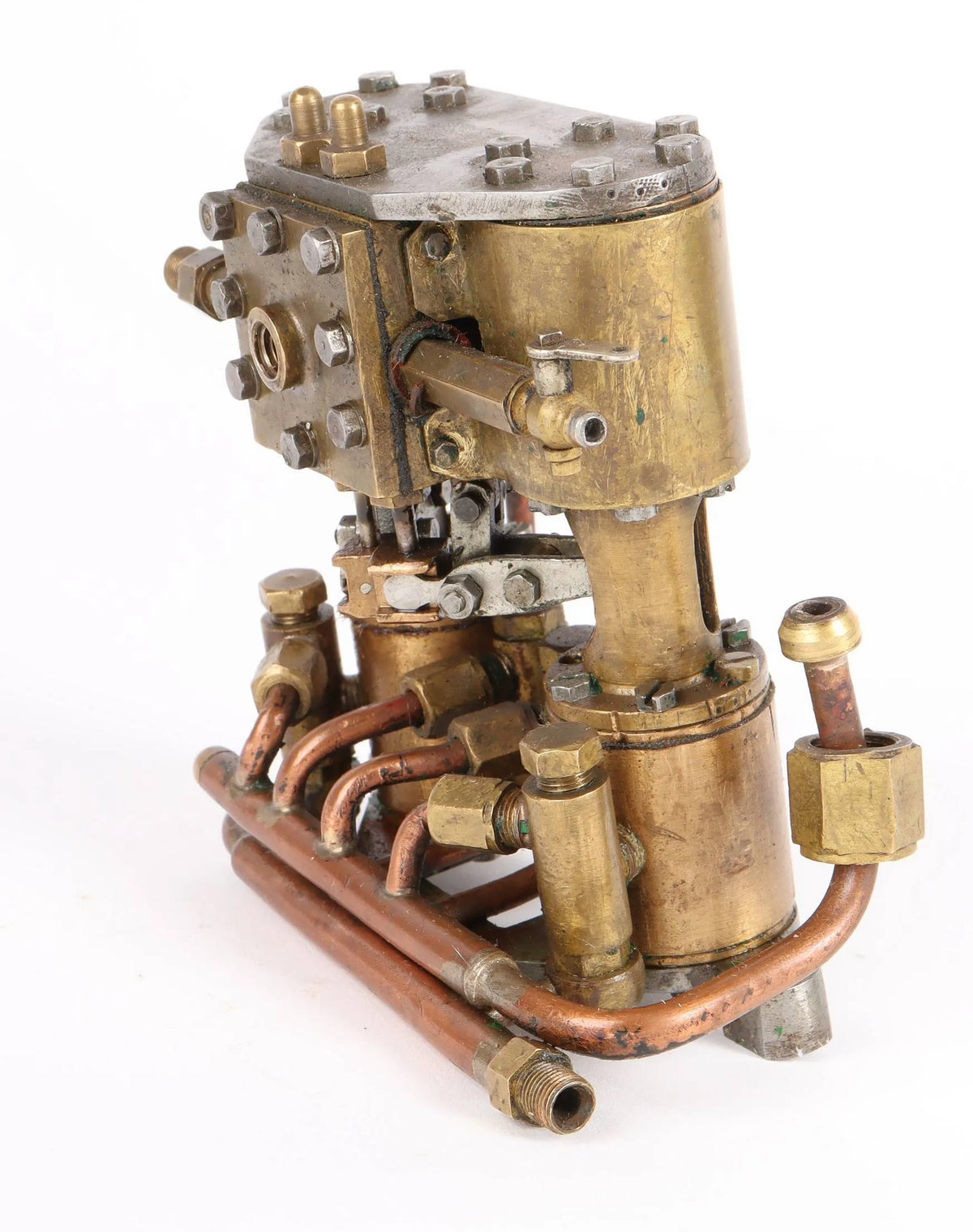 Small duplex steam pump
