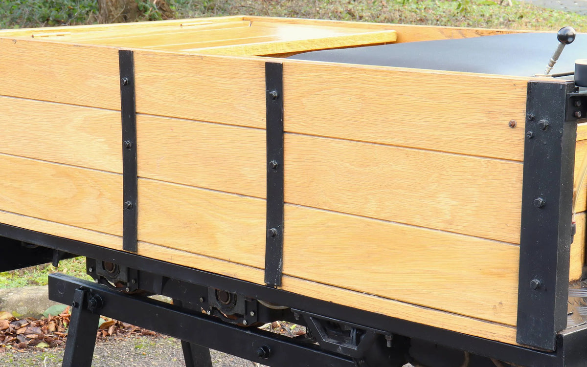 Large 7 1/4 inch narrow gauge bogie tender