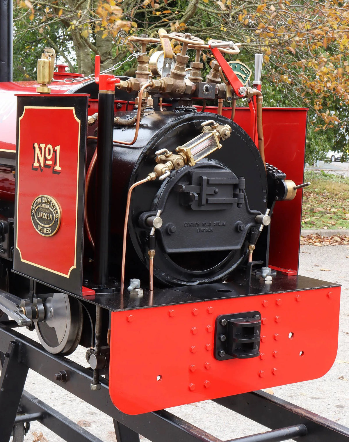 7 1/4 inch gauge Stafford 0-4-0ST "Poppy"
