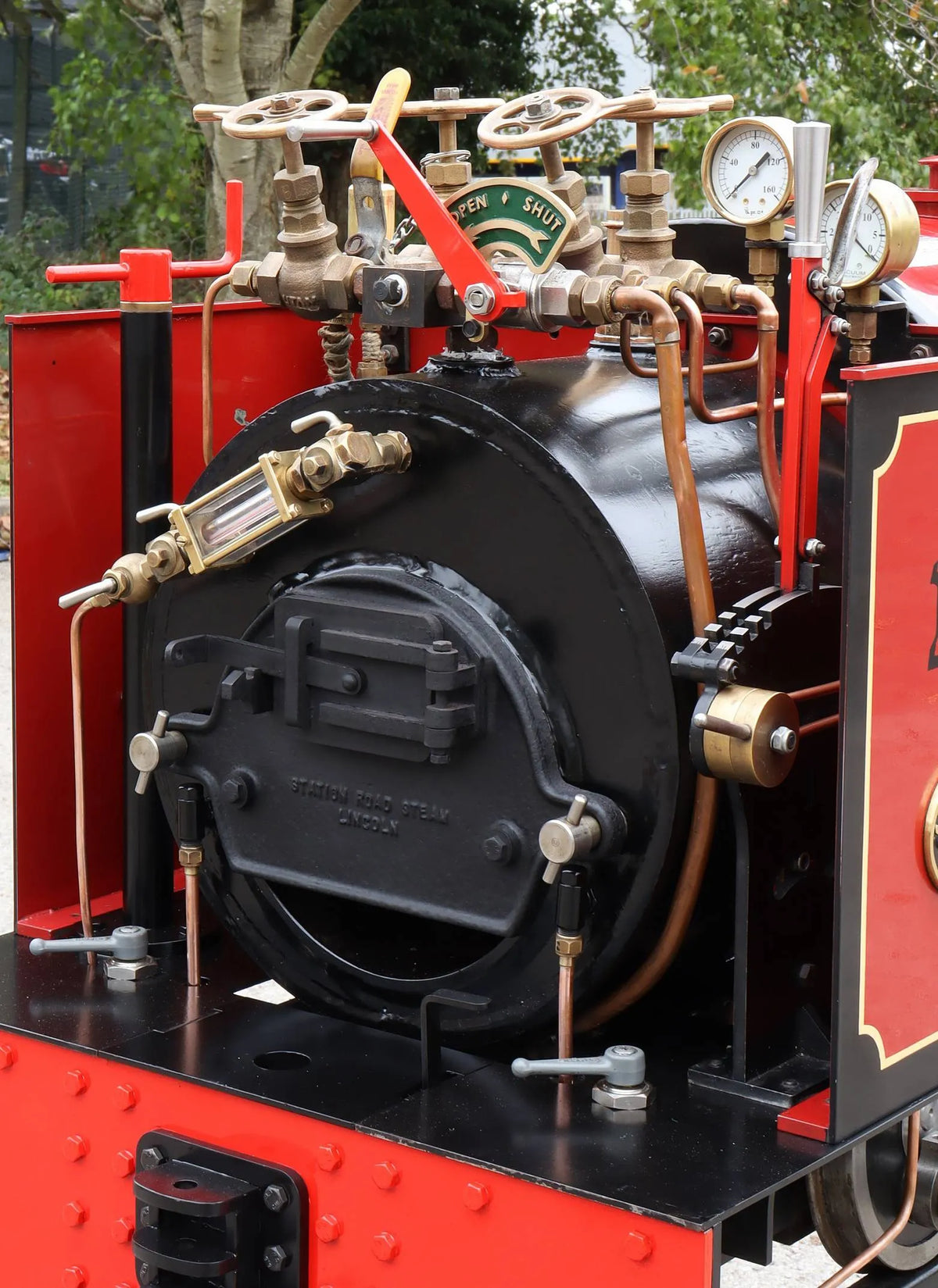 7 1/4 inch gauge Stafford 0-4-0ST "Poppy"