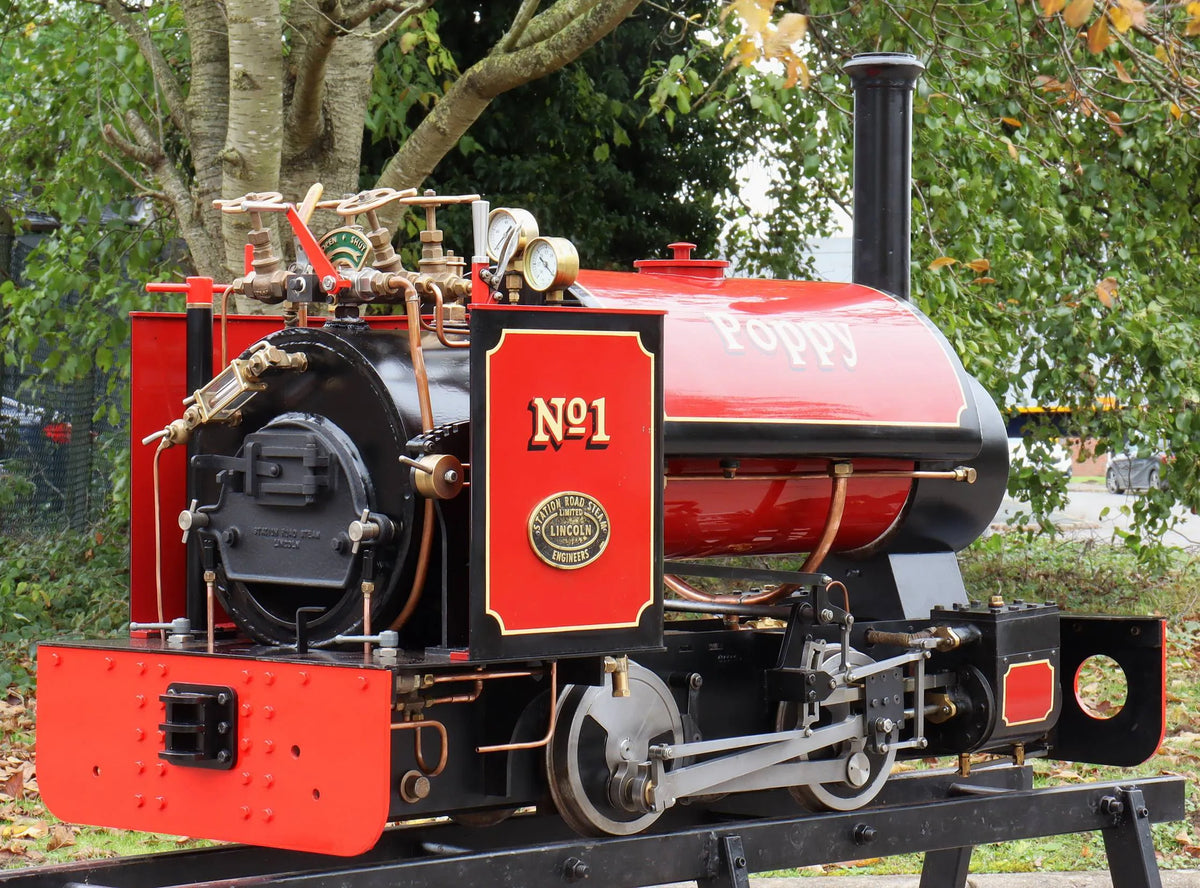7 1/4 inch gauge Stafford 0-4-0ST "Poppy"