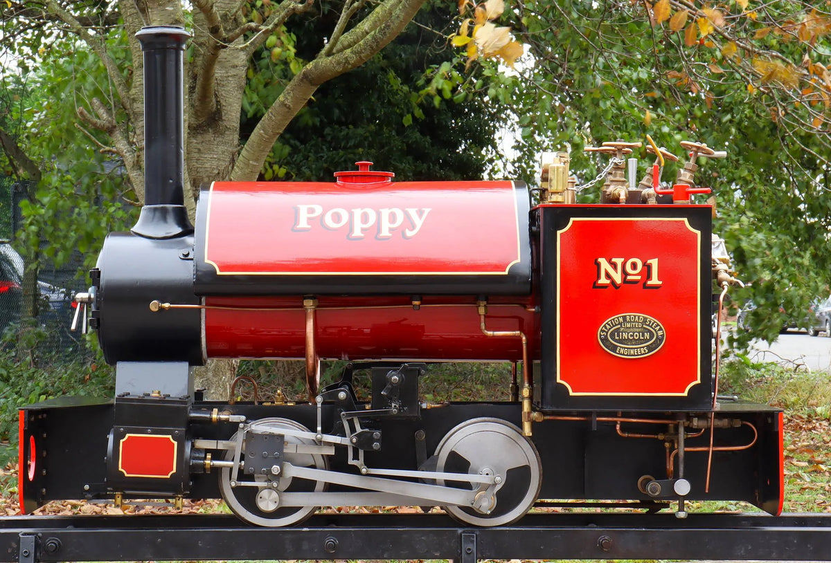 7 1/4 inch gauge Stafford 0-4-0ST "Poppy"