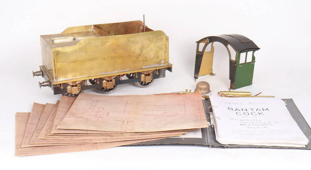 3 1/2 inch gauge Bantam Cock 2-6-0